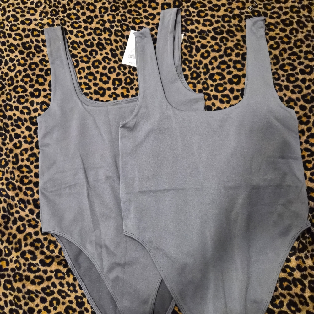 Gray Bodysuit